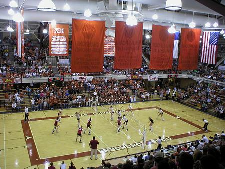 UT vs. OU vball